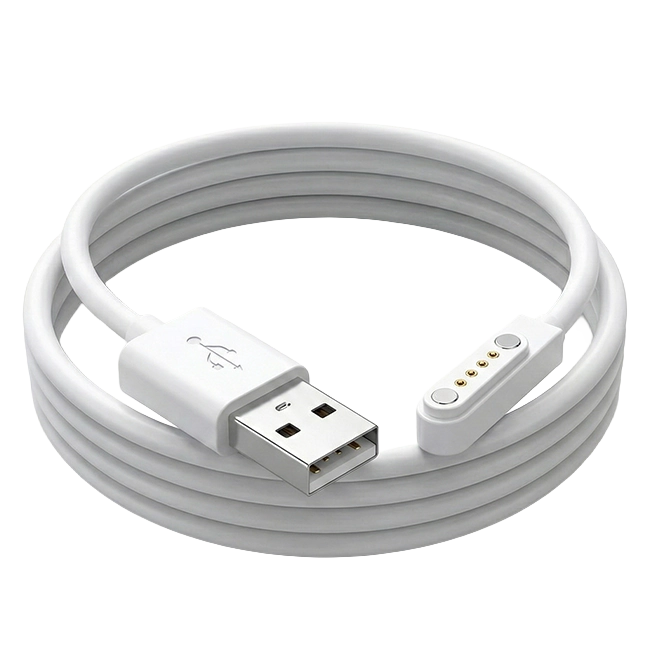 Replacement magnetic USB charger cable for SecuLife senior medical alert GPS safety pendant fast charging accessory for elderly fall detection monitoring device for home or travel