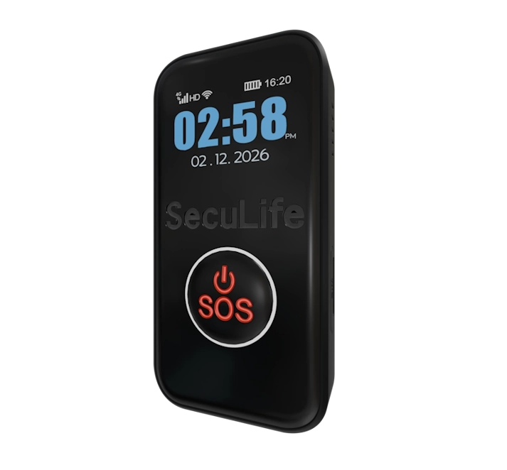 Lightweight wearable GPS tracker for kids featuring emergency SOS button and live
tracking