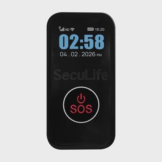 Lightweight wearable GPS tracker for kids featuring emergency SOS button and live
tracking
