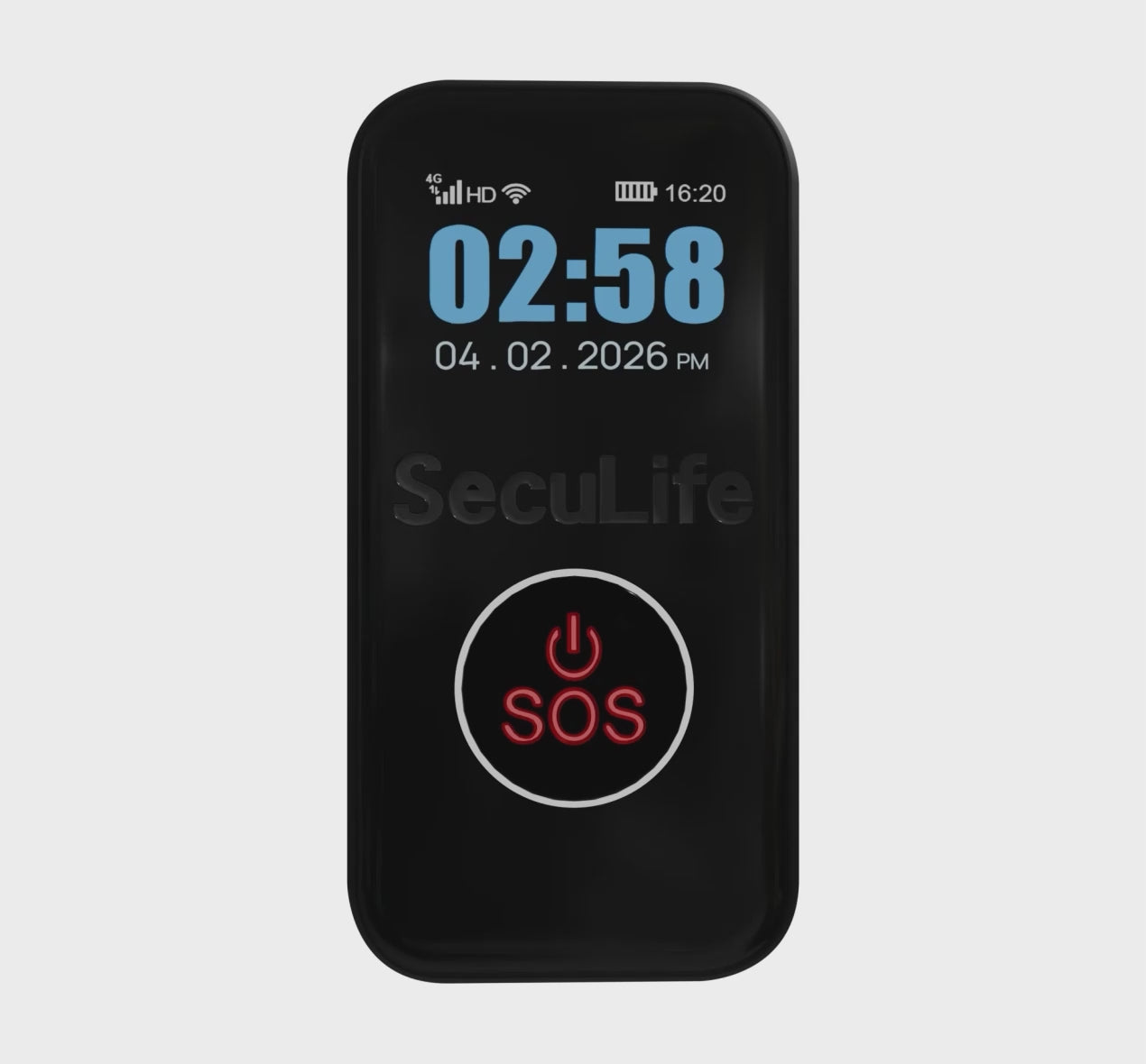 Lightweight wearable GPS tracker for kids featuring emergency SOS button and live
tracking