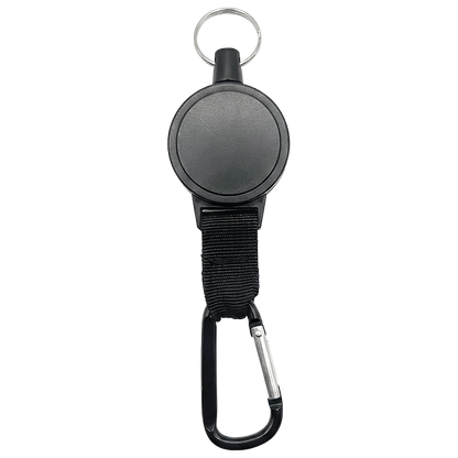 Retractable keychain for SecuLife senior safety pendant secure clip for elderly fall detection GPS medical alert device attaches to clothing bags or backpacks