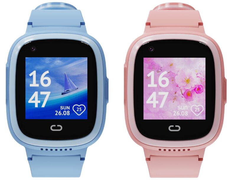 blue pink watches