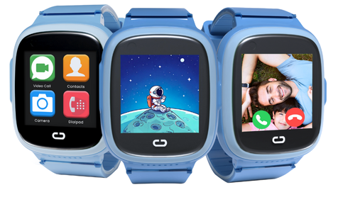 blue smartwatch