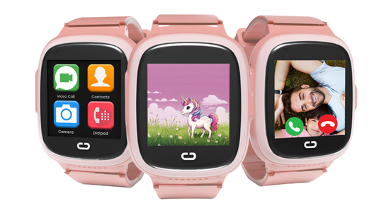 pink smart watch