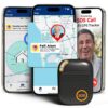 SecuLife Senior ES4 GPS medical alert tracker with fall detection, SOS button, and mobile app for elderly safety