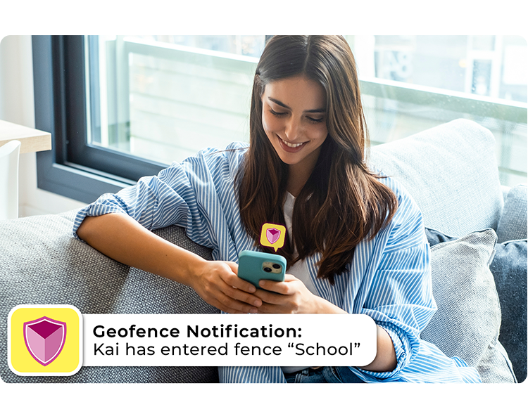 GPS phone for kids without internet or social media, controlled by parents through app