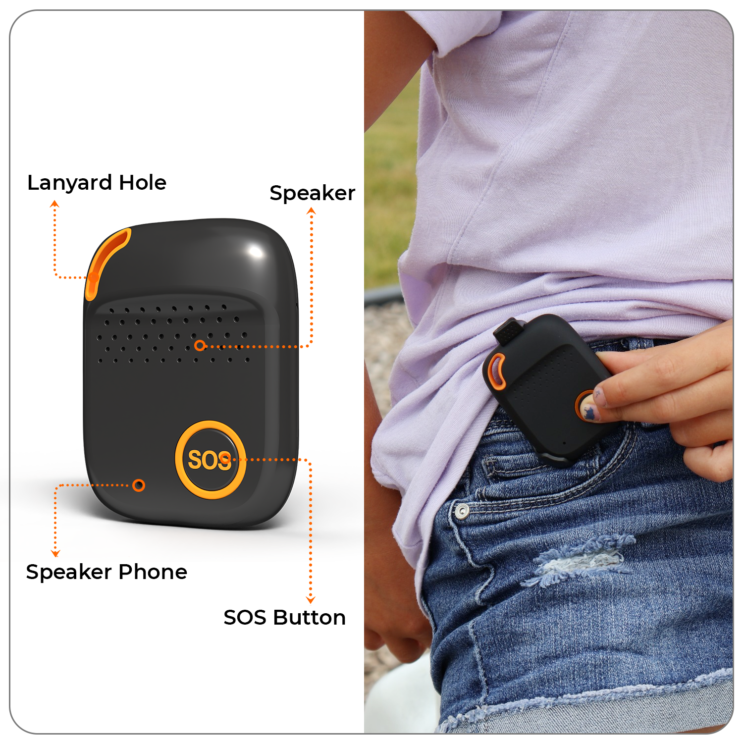 Best Kids Safety Device with Two-Way Calling and GPS Location