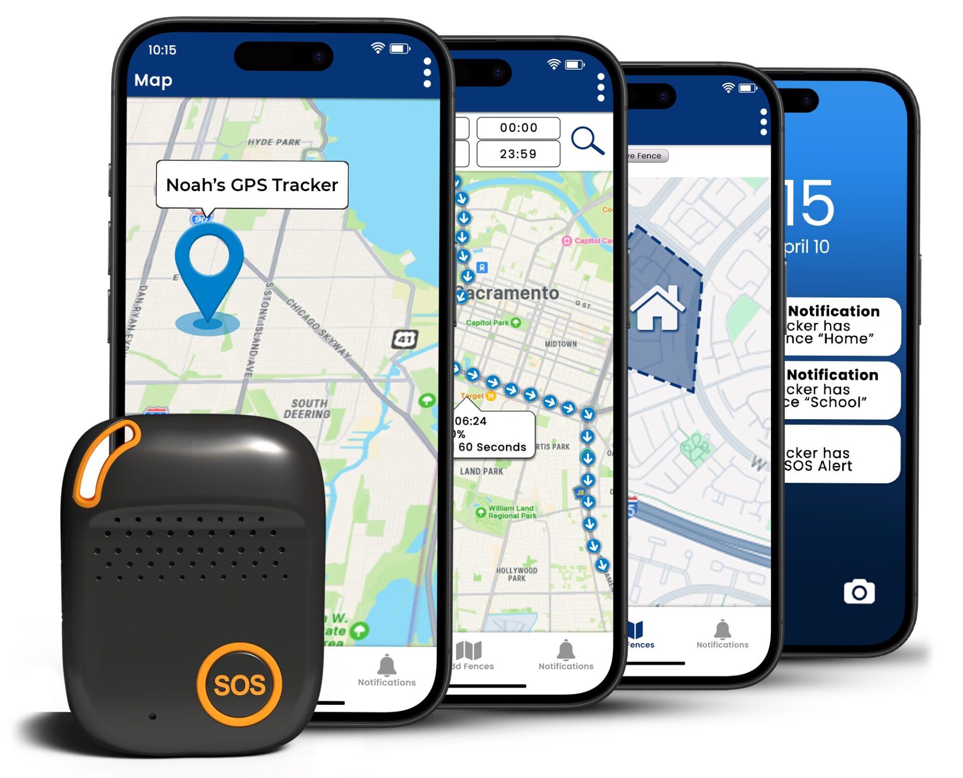 Parental Control Mobile App by SecuLife for Kids GPS Tracker