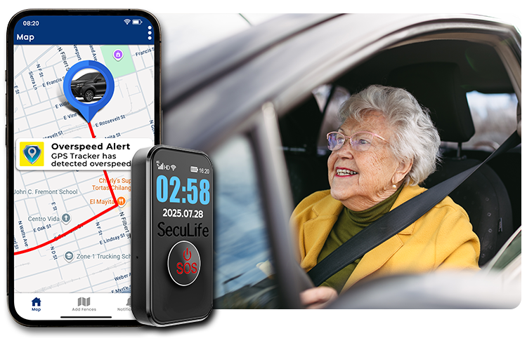 Overspeed Driving Alerts for Safer Senior Driving