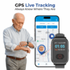 GPS live tracking for seniors with real-time location updates through the caregiver mobile app